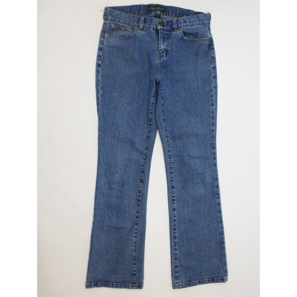 LRL Lauren Jeans Co Ralph Lauren Women's Jeans Classic Stretch Boot Cut Size 2